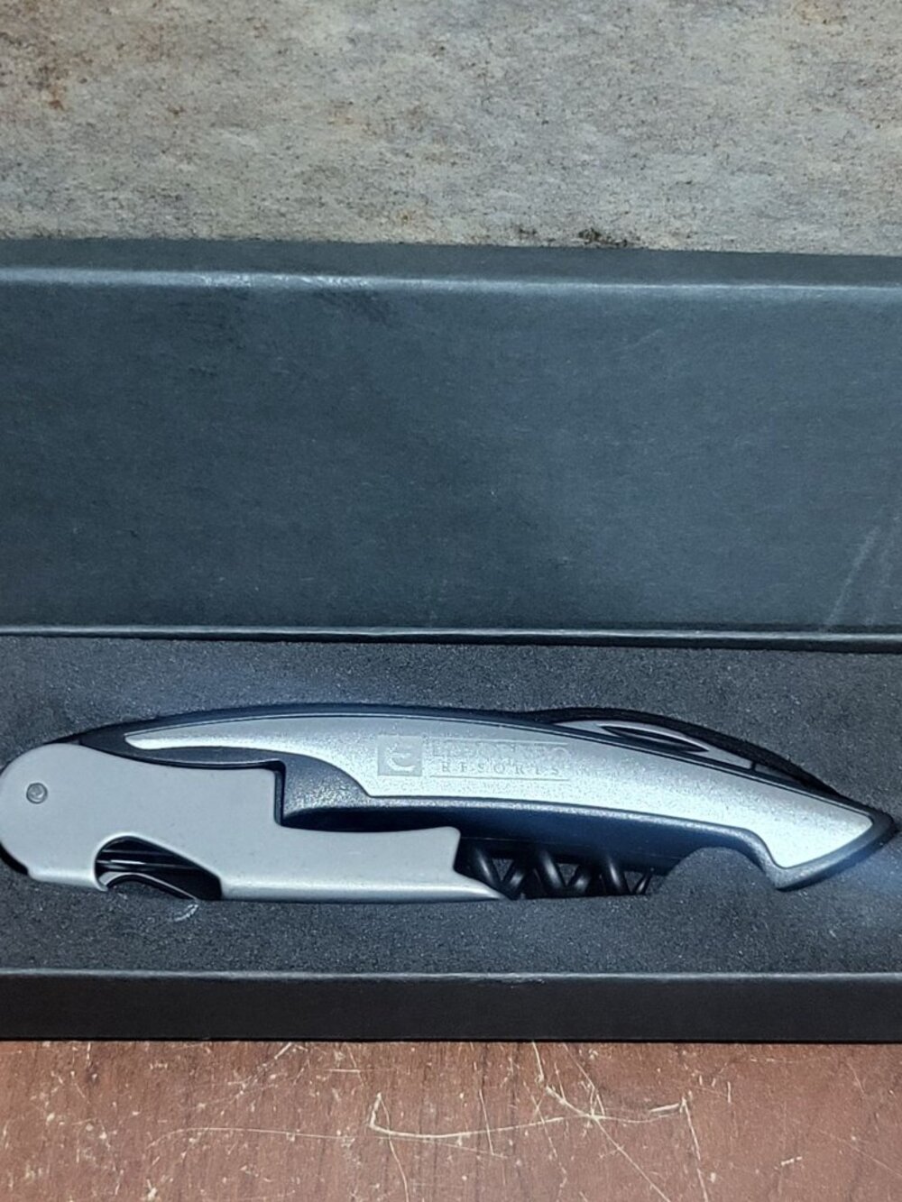3 in 1 Stainless Steel Corkscrew Bottle Opener Black